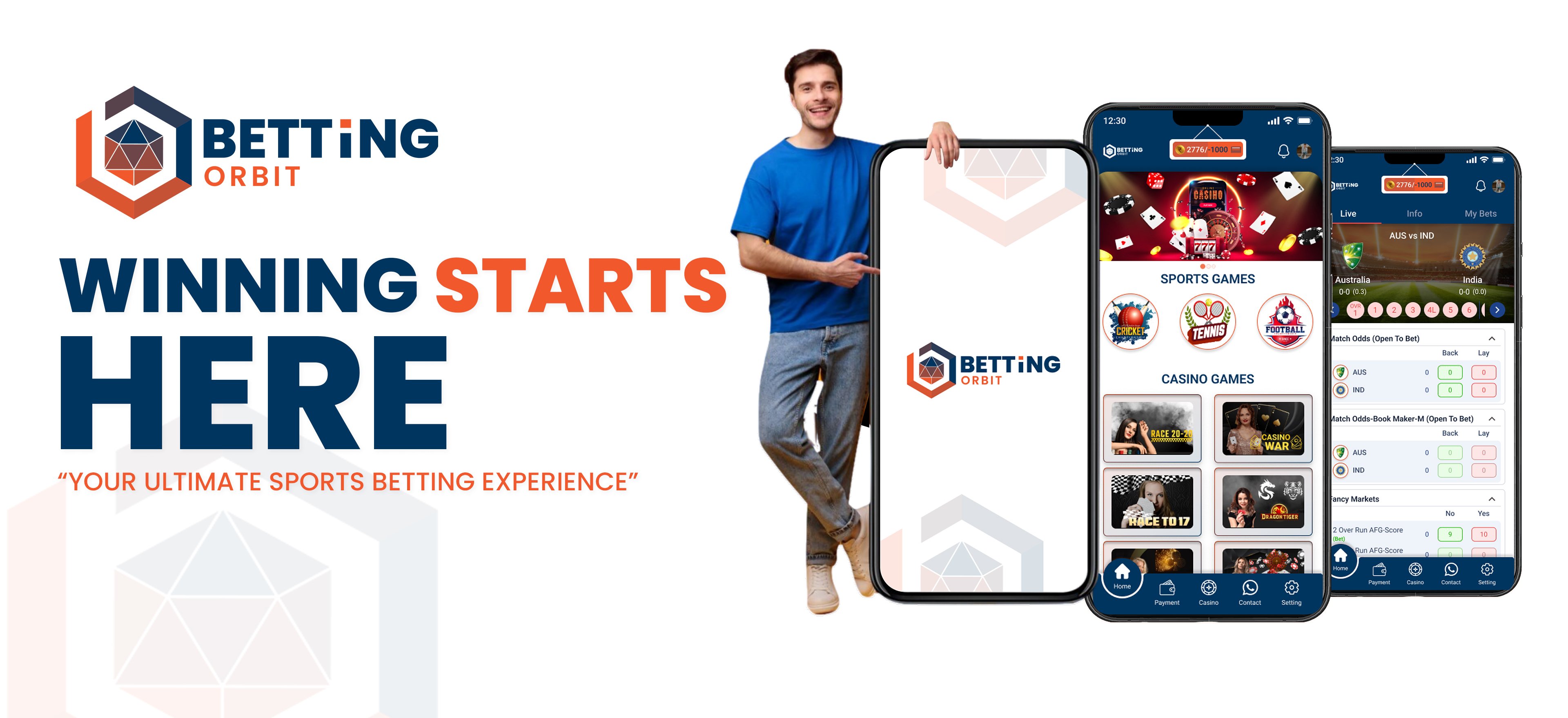 Home page Betting orbit Banner